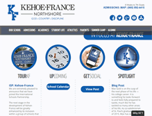 Tablet Screenshot of kehoe-francens.com